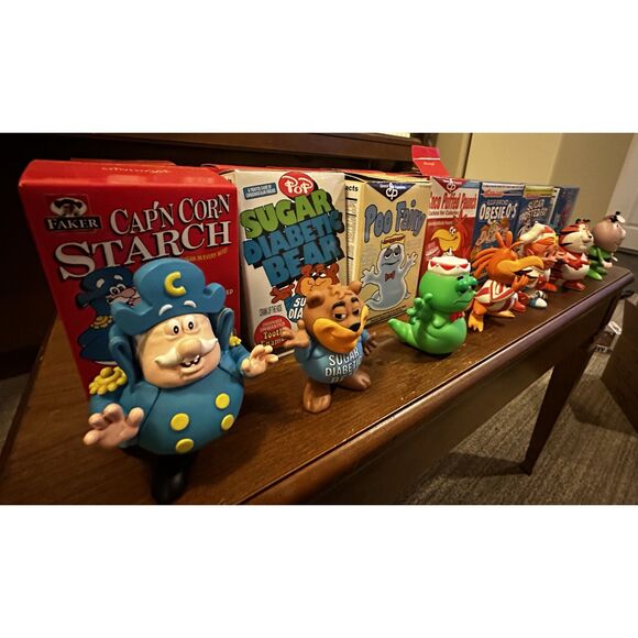 RON ENGLISH - CEREAL KILLERS - All 13 Mini Vinyl Figures, Open Box + Secret - Picture 3 of 9